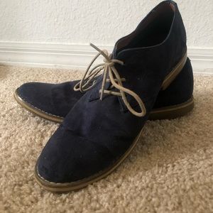 H&M Men’s Blue Suede Shoes Size 42/Size 9